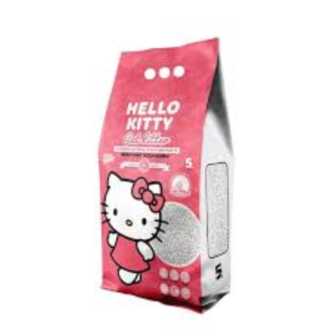 HELLO KITTY BENTONITE BABY POWDER CAT LITTER 5LT